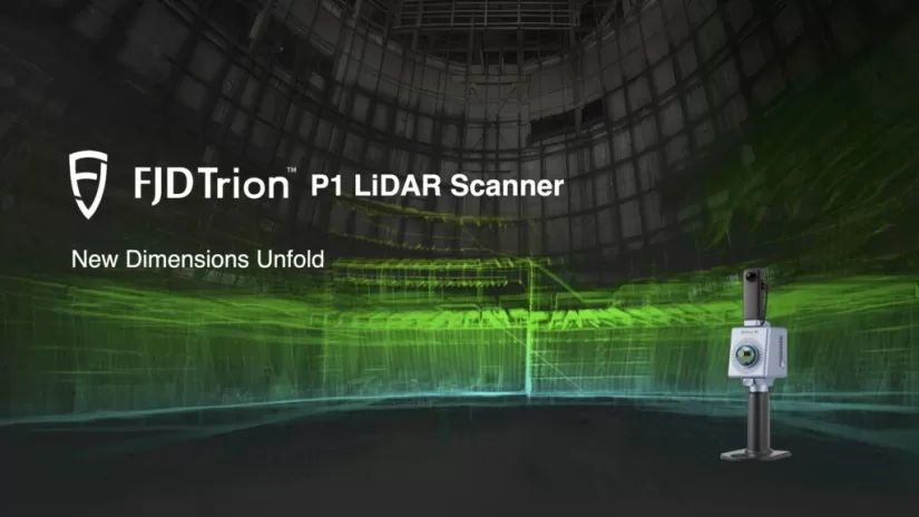 FJD TRION™ P1 ESCÁNER LIDAR