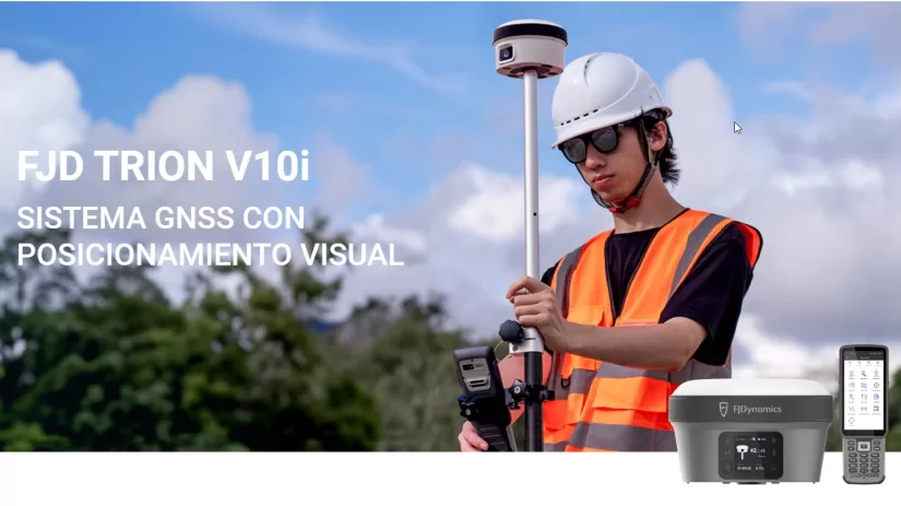 FJD TRION V10i SISTEMA GNSS CON POSICIONAMIENTO VISUAL