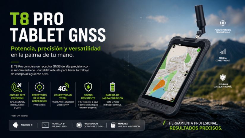 Tablet GNSS T8 PRO
